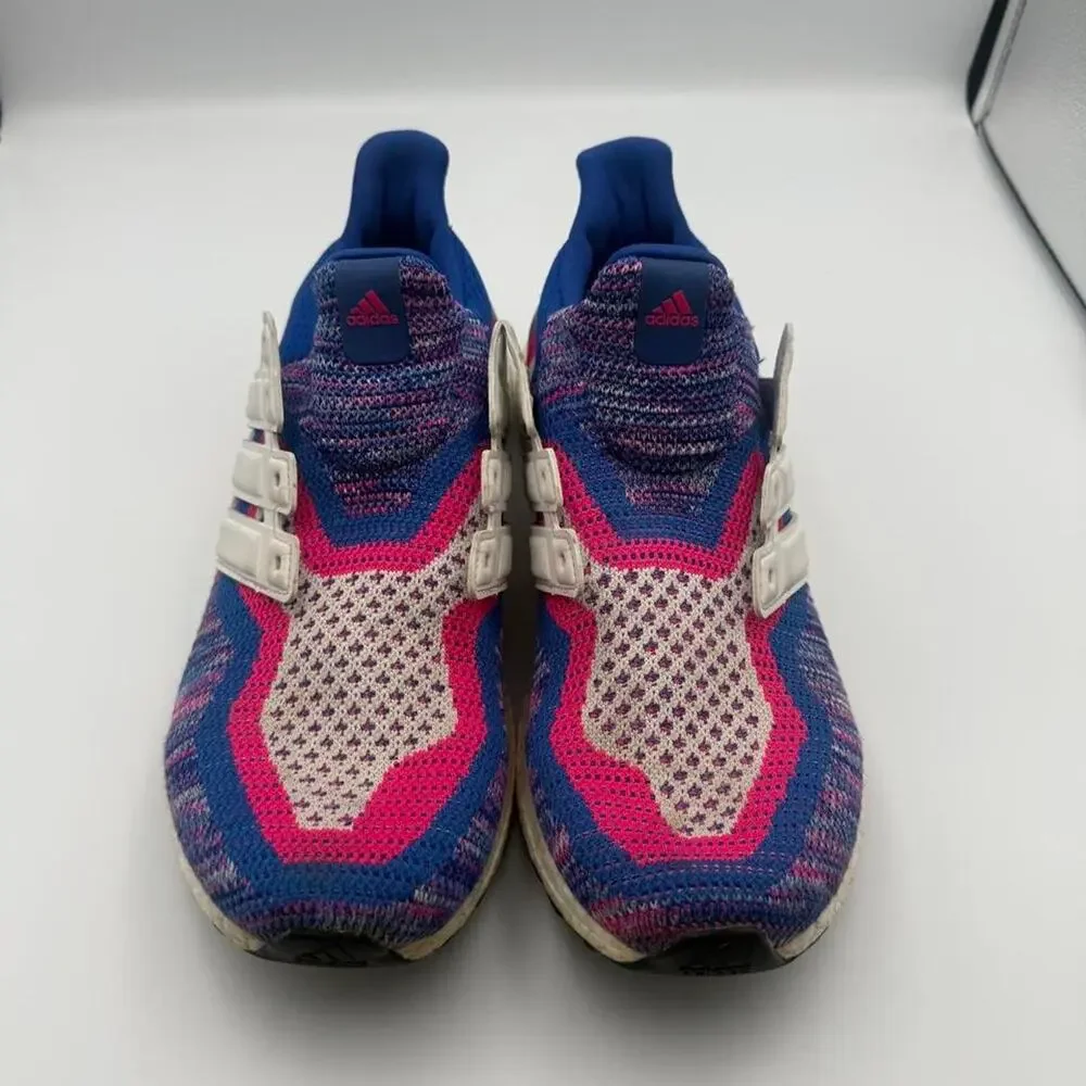 Adidas Ultra BOOST Ultraboost Multi-color Blue White Pink EG8107 Men's Size 11.5